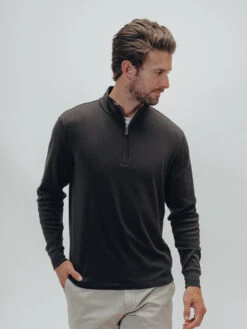 Puremeso Quarter Zip Pullover -The Normal Brand Shop STUDIO 5 dee34a8a 5305 47ba 86f8 3cbbb5b99398