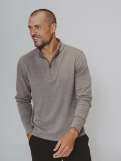 Puremeso Quarter Zip Pullover -The Normal Brand Shop STUDIO 6 b34d1cff be19 407f 9eea 174dc8e22420