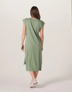 Vintage Slub Tee Dress -The Normal Brand Shop STUDIO BACK 1