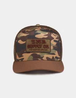 TNB Supply Co. 5-Panel Cap -The Normal Brand Shop SUPPLY CO 5 PANEL CAP TWO TONE CAMO resize