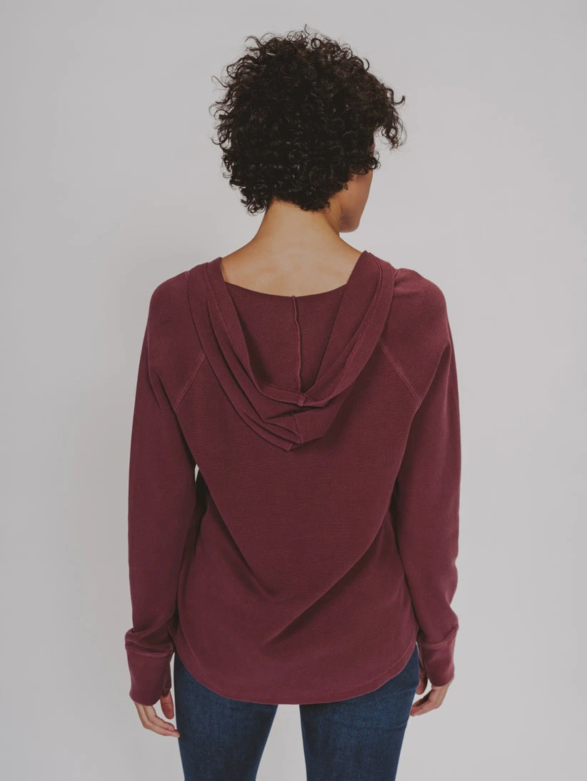 Vintage Thermal Popover Hoodie 3 Vintage Thermal Popover Hoodie