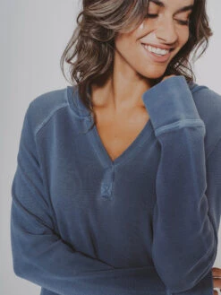 Vintage Thermal Popover Hoodie 18 Vintage Thermal Popover Hoodie -The Normal Brand Shop Studio4 8fea02bb bf05 4da0 adac 7d66b8562a59