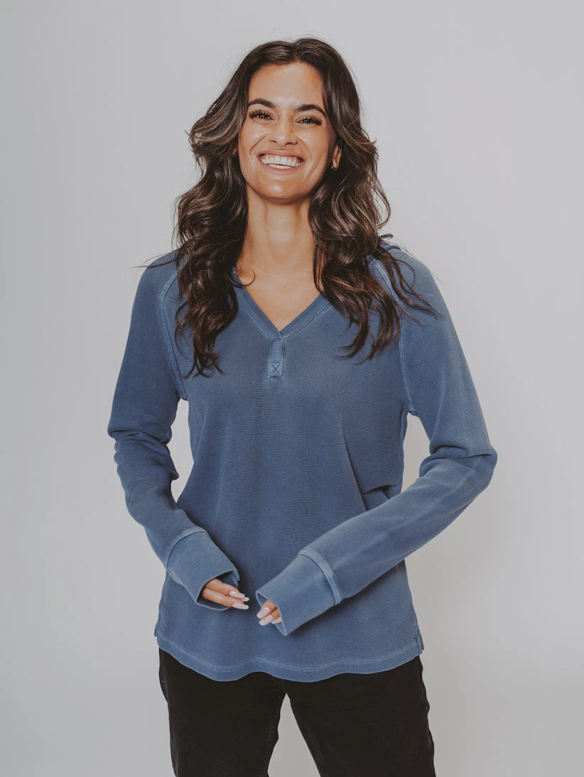 Vintage Thermal Popover Hoodie 6 Vintage Thermal Popover Hoodie - Image 4