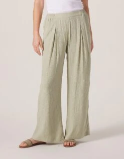 Ezra Crepe Wide Leg Pant -The Normal Brand Shop UPDATED FRONT fcb92a09 d5a5 40c7 b0e8 17086efcf9c5