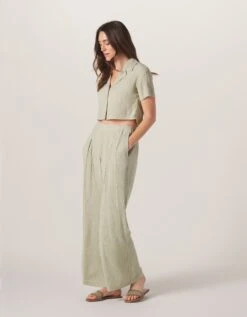 Ezra Crepe Wide Leg Pant -The Normal Brand Shop UPDATED SIDE 3ef11bf6 c871 4846 b836 ce6bce420d7d